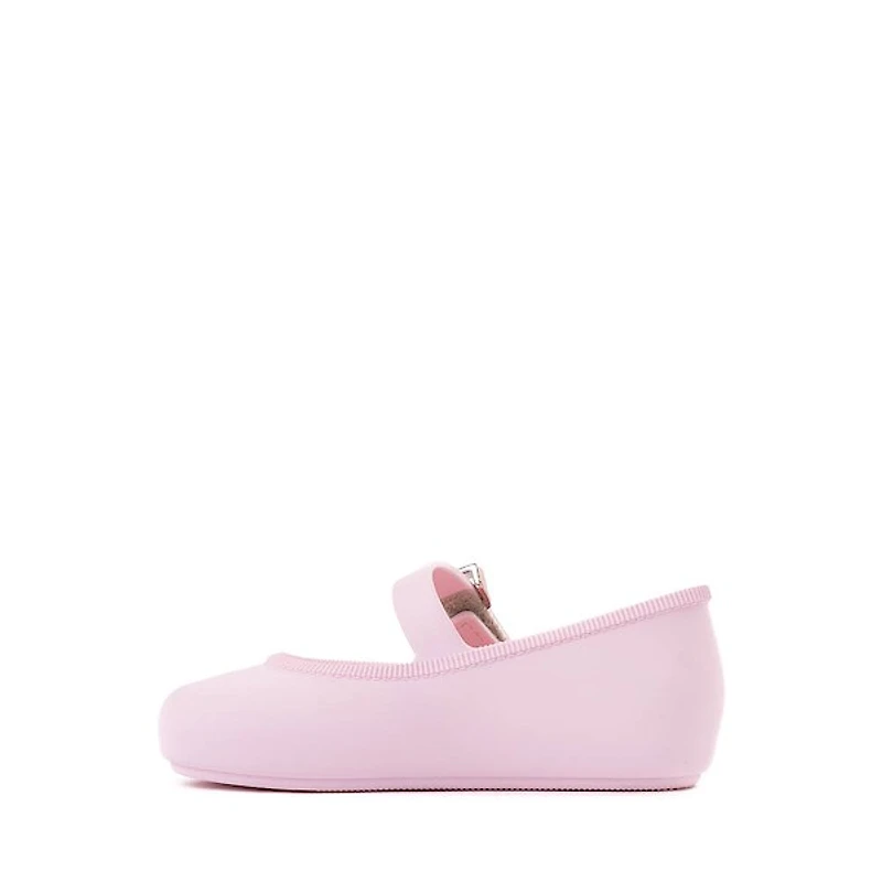 Mini Melissa Soft Ballerina Flat - Toddler / Little Kid Pink