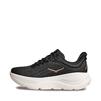 Womens HOKA Bondi 9 Running Shoe - Black / Rose Gold