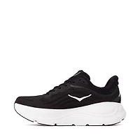 Mens HOKA Bondi 9 Running Shoe - Black / White