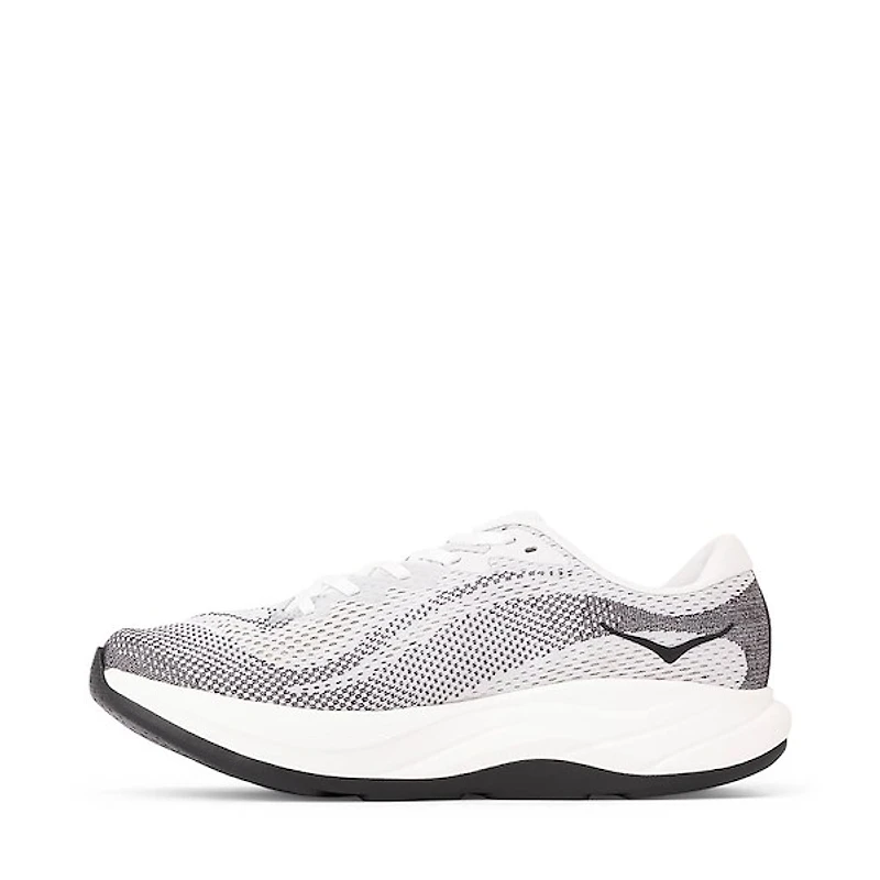 Mens HOKA Rincon 4 Athletic Shoe - White / Black