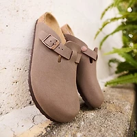 Birkenstock Boston Clog - Big Kid Mocca