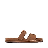Womens UGG® GoldenGaze Toe Post Sandal - Dark Chestnut