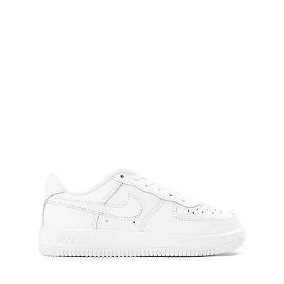Nike Force 1 Low Athletic Shoe - Little Kid - White / White / White / White