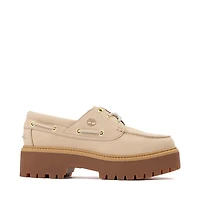 Womens Timberland® Stone Street Premium Boat Shoe - Taupe