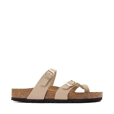 Womens Birkenstock Mayari Sandcastle Slide Sandal - Natural