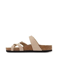 Womens Birkenstock Mayari Sandcastle Slide Sandal - Natural