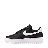 Womens Nike Air Force 1 '07 Premium Flowers Athletic Shoe - Black / Metallic Gold White