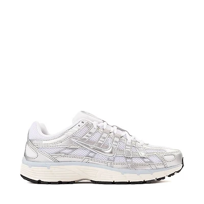 Womens Nike P-6000 Athletic Shoe - Metallic White / Silver Blue Tint Sail