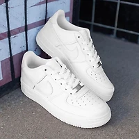 Nike Air Force 1 LE Athletic Shoe - Big Kid White /