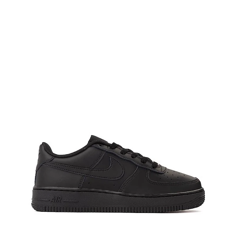 Nike Air Force 1 LE Athletic Shoe - Big Kid - Black / Black