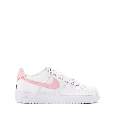 Nike Air Force 1 Low Athletic Shoe - Big Kid White / Medium Soft Pink