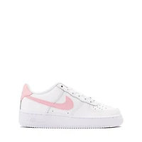 Nike Air Force 1 Low Athletic Shoe - Big Kid White / Medium Soft Pink