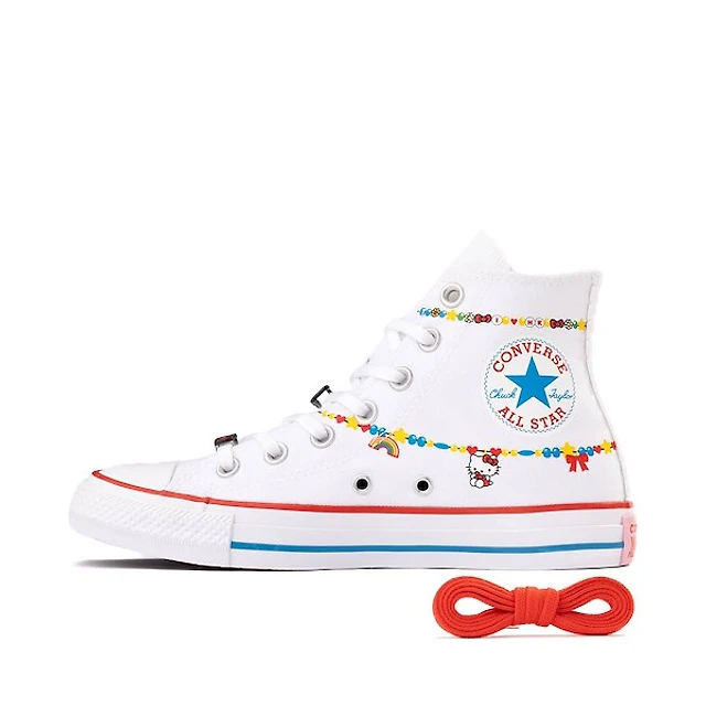 Converse x Hello Kitty® & Friends Chuck Taylor All Star High-Top Charms Sneaker - White