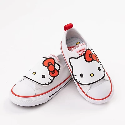 Converse x Hello Kitty® & Friends Chuck Taylor All Star Easy-On Low-Top Sneaker - Baby / Toddler - White