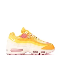 Womens Nike Air Max 95 Big Bubble Athletic Shoe - University Gold / Coconut Milk Pink Foam