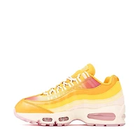 Womens Nike Air Max 95 Big Bubble Athletic Shoe - University Gold / Coconut Milk Pink Foam