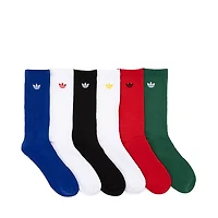 adidas Originals Trefoil 2.0 Crew Socks 6 Pack - Multicolor