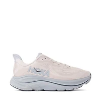 Womens HOKA Clifton 10 Athletic Shoe - Grout / Mineral Blue