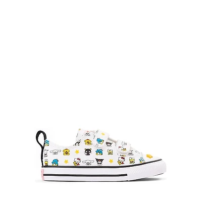 Converse x Hello Kitty® & Friends Chuck Taylor All Star Easy-On Low-Top Sneaker - Baby / Toddler White