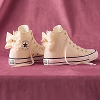 Converse Chuck Taylor All Star Bow Crochet High-Top Sneaker - Egret