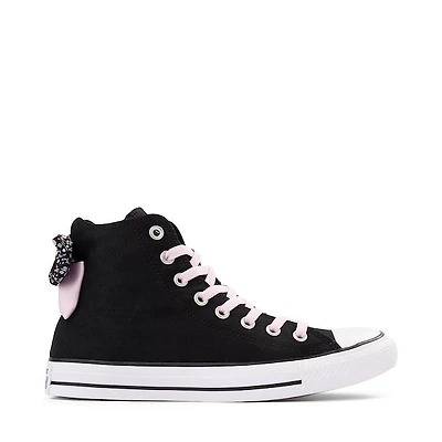 Converse Chuck Taylor All Star Bow High-Top Sneaker - Black / New Found Bloom