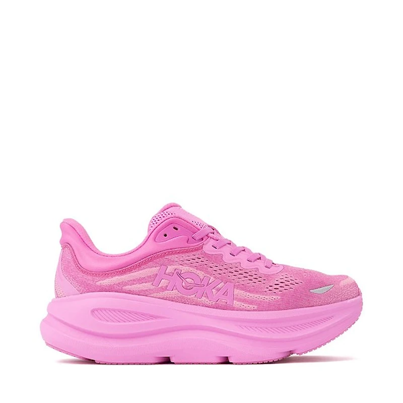 Womens HOKA Bondi 9 Running Shoe - Crabapple /