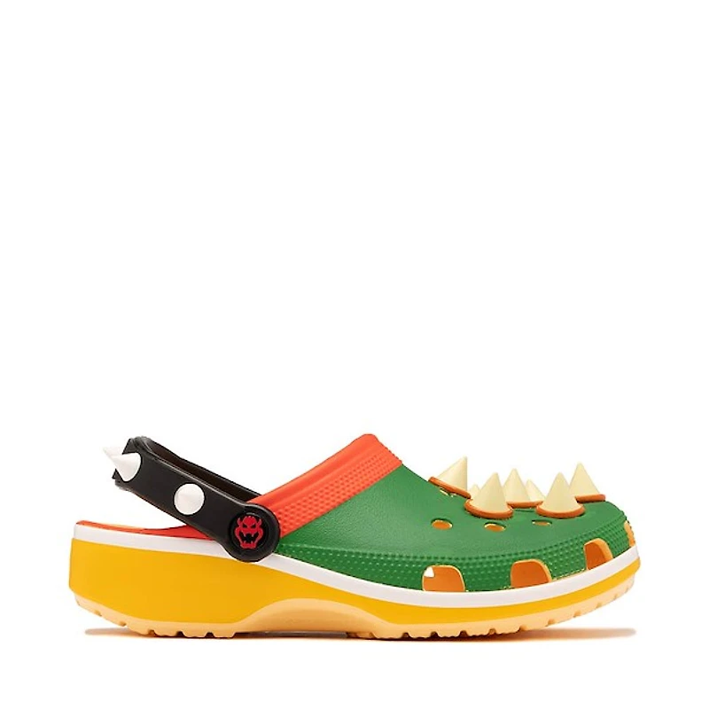Super Mario Crocs Bowser Classic Clog - Green