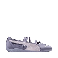 Womens PUMA Speedcat Ballet Venus Flat - Gray Sky / Vibrant Silver