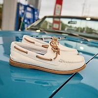 Womens Sperry Top-Sider Authentic Original&trade 2-Eye Boat Shoe - White