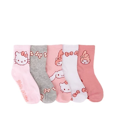 Hello Kitty® Crew Sock 5 Pack - Little Kid - Multicolor