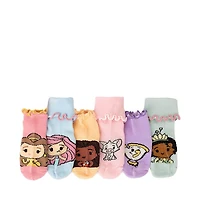 Disney Princess Turncuff Ankle Socks 6 Pack - Baby - Multicolor