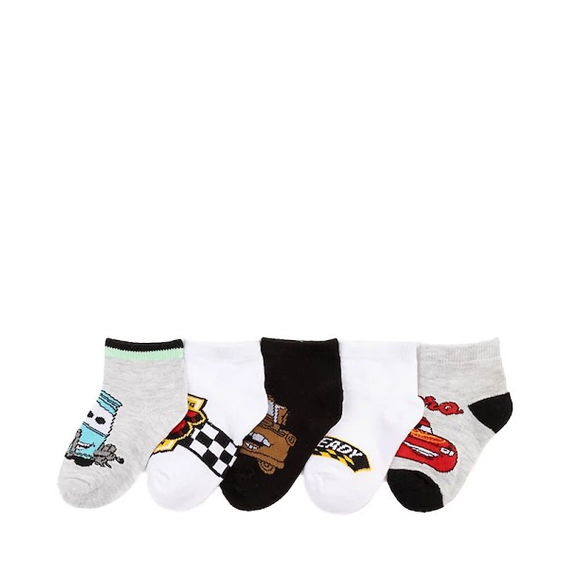 Disney and Pixar Cars Race Ready Low Cut Socks 5 Pack - Toddler - Multicolor
