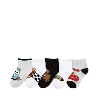 Disney and Pixar Cars Race Ready Low Cut Socks 5 Pack - Toddler - Multicolor