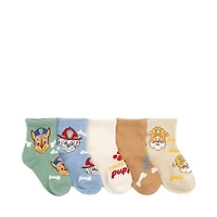 Paw Patrol Quarter Socks 5 Pack - Toddler - Multicolor