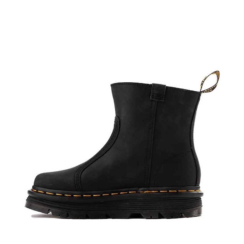 Womens Dr. Martens Zebzag Rigger Boot - Black
