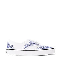 Vans Authentic Spring Floral Skate Shoe - White / True Blue