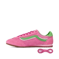 Vans Super Lowpro Skate Shoe - Pink Fizz / Bright Green