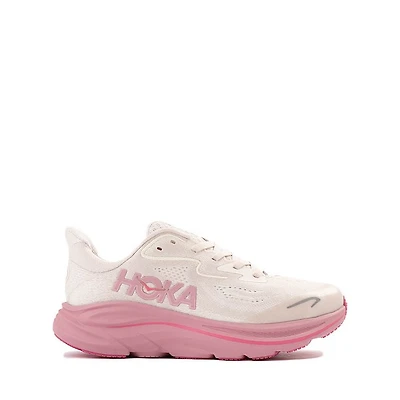 HOKA Clifton 10 Athletic Shoe - Big Kid Rose Cream / Dried