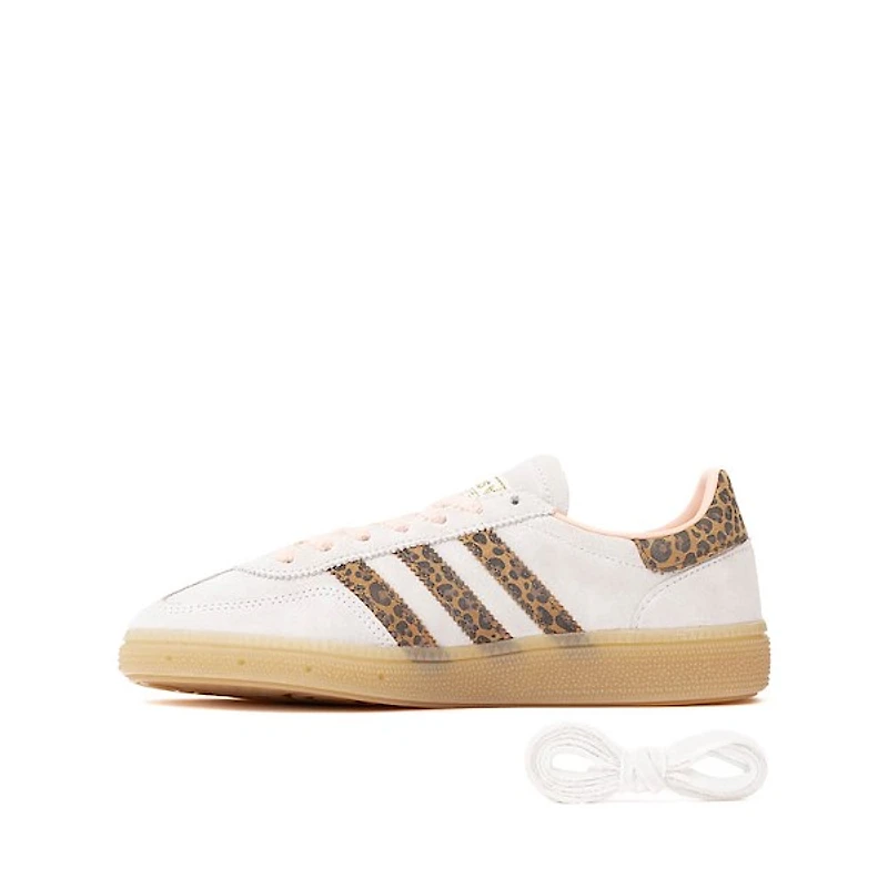 adidas Handball Spezial Athletic Shoe - Big Kid Crystal White / Cardboard Blush Pink