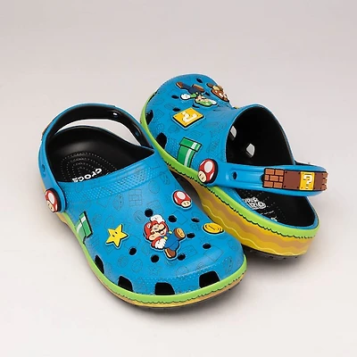 Super Mario Crocs Classic Clog - Little Kid / Big Multicolor