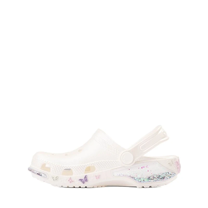 Crocs Classic Butterfly Shaker Clog - Little Kid / Big Kid - White