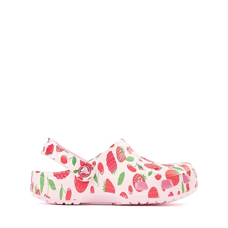 Crocs Classic Mixed Berries Clog - Little Kid / Big Pink Milk
