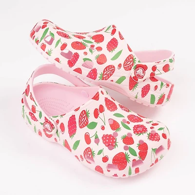 Crocs Classic Mixed Berries Clog - Little Kid / Big Pink Milk