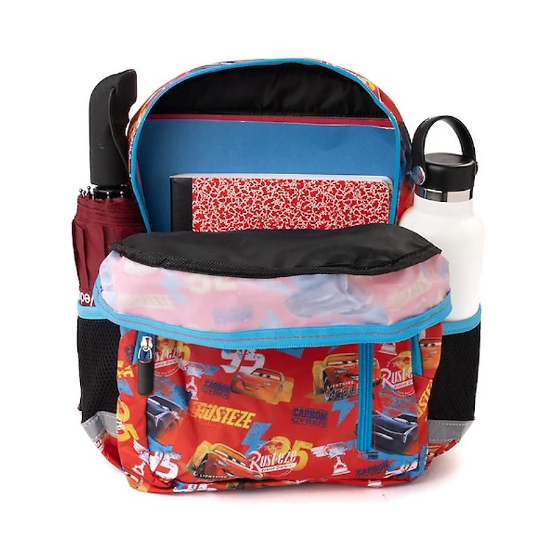 Disney and Pixar Cars Backpack Set - Red