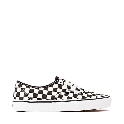 Vans Authentic Primary Checkerboard Skate Shoe - Black / White