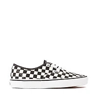 Vans Authentic Primary Checkerboard Skate Shoe - Black / White