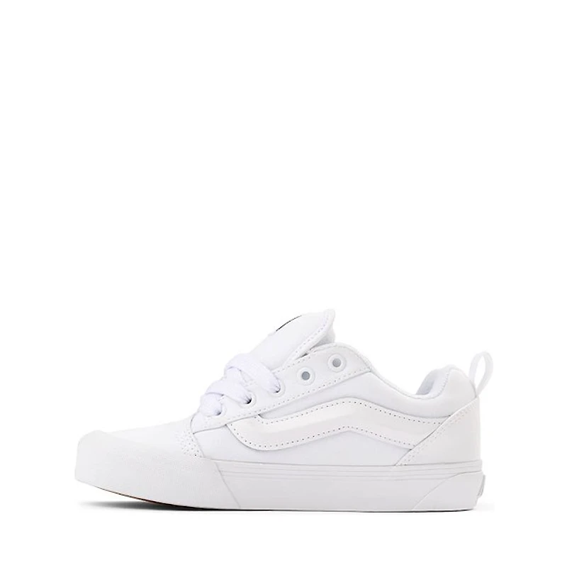 Vans Knu Skool Skate Shoe - Big Kid - True White