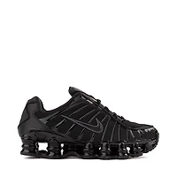 Womens Nike Shox TL Athletic Shoe - Black / Metallic Hematite / Max Orange / Black
