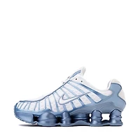 Womens Nike Shox TL Athletic Shoe - White / Work Blue