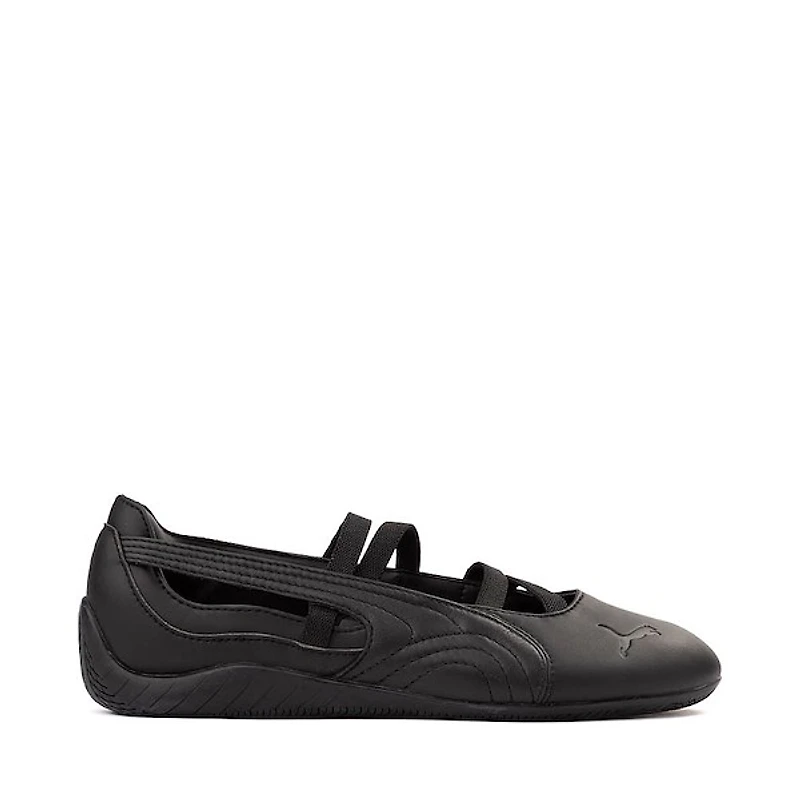 Womens PUMA Speedcat Ballet Leather Shoe - Black /